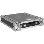 Walkasse rack 2u mic - noir - flight case rack pour micros - en aluminium - couleur noire
