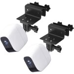 Wall mount bracket kit waterproof gutter protector for wider angle for eufycam 2 / 2 pro, eufycam 2c ...