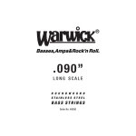 Warwick 40090 - corde de basse au d�tail - 090
