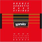 Warwick red strings jeu 4 cordes basse acoustique 45 - 105