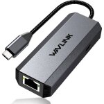 Wavlink adaptateur usb - c ethernet 2. 5 gbps rj45, plug & play, pd 95w, compatible windows / mac / ios ...