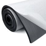 Wayi - plaque de mousse en noprne auto - adhsive multifonction - rouleau de mousse - isolation acoustique ...