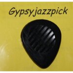 Wegen gypsyjazz pick noir - 1 médiator guitare Wegen gypsyjazz pick noir - 1 médiator guitare