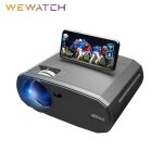 Wewatch ¿ mini projecteur portable wifi 5g v50, 1080p, full hd, grand cran 200 pouces, led, bluetooth ...
