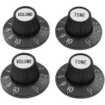 Witch hat knobs top hat knobs tone volume control boutons pour guitare electrique p�dale d'effet d'amplificate ...