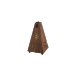 Wittner 855131 - métronome modèle maelzel plastique, avec sonnerie, noyer Wittner 855131 - métronome modèle maelzel plastique, avec sonnerie, noyer