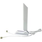 Wlan antenna pc wifi 6e tri - band - 2. 4 ghz / 5ghz / 6ghz, wifi 6e antenna for asus pcs routers, computers, ... Wlan antenna pc wifi 6e tri - band - 2. 4 ghz / 5ghz / 6ghz, wifi 6e antenna for asus pcs routers, computers, ...