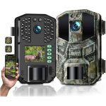 Wolfang cam�ra de chasse 4k 64mp wifi, vision nocturne, d�clenchement 0, 1s, d�tecteur mouvement.