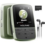 Wolfang lecteurs mp3 64 go avec bluetooth 5. 2, clip sport, taille mini, poids 28, 3 g, radio fm hif, ...