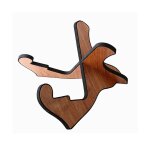 Wooden guitar stand universal guitar stand portable string instrument stand with soft rubber cover