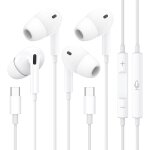 Wqs - 2 pack ecouteurs usb - c pour iphone 16 / 15 plus / 15 pro / 15 pro max, ecouteurs in - ear hifi ... Wqs - 2 pack ecouteurs usb - c pour iphone 16 / 15 plus / 15 pro / 15 pro max, ecouteurs in - ear hifi ...