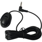 Wqs - augustcoco microphone portable 3, 5 mm, microphone externe professionnel pour autoradio dvd
