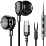 Wqs - casque usb c pour iphone 16 / 15 pro max plus ecouteurs avec fil type c pour samsunggalaxy s25 ...