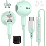 Wqs - ecouteur usb c pour samsung a16 a26 a56 a55 a34 a54 s25 s24, casque usb c hifi stro ecouteurs ...