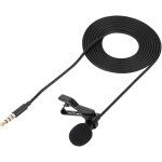 Wqs - micro - cravate, micro cravate pour tlphone omnidirectionnel 3. 5mm audio jack avec cble de ...