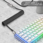 X mambasnake c01pro câble de clavier spiralé, câble usb - c type - c hyperspeed avec taux de retour de ... X mambasnake c01pro câble de clavier spiralé, câble usb - c type - c hyperspeed avec taux de retour de ...