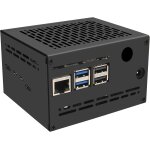 X1202 - c1 botier en mtal pour raspberry pi 5 et x1202 ups shield