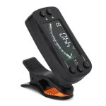 Xan eujgoov 2 en 1 multi - fonctionnel type clip - on accordeur numrique mtronome pour guitare basse ...