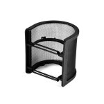 Xeme filtre de pop de pare - brise de microphone de studio d'enregistrement de double couche de forme ...