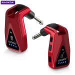 Xiaokoa systme de guitare sans fil uhf 4 canaux transmetteur et rcepteur de guitare sans fil pour amplificat ...