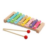 Xylophone en bois knock piano pour kit de piano a main portable pour enfants dbutants