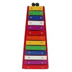 Xylophone color bouleau en aluminium 13 tons glockenspiel professionnel pour la cration de musique