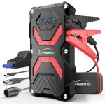 Yaber booster batterie, 1000a 13800mah booster batterie voiture moto (jusqu' 6. 0l essence 5. 0l gazole) ...