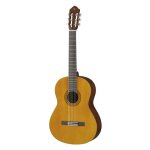Yamaha c40ii guitare acoustique classique marron et jaune