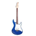Yamaha pacifica 012 dark blue metallic - guitare electrique dbutant