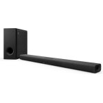 Yamaha true x - bar 50a, barre de son avec subwoofer sans fil, noir