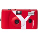 Yashica mf1 appareil jetable r�utilisable rouge avec film