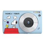 Yashica peanuts appareil - photo compact 30 mp bleu