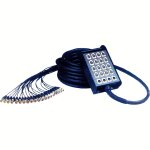 Yellow cable h104 - 5 c�ble multipaire, 16 xlr m�le / 4 xlr femelle, 5 m