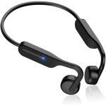 Yemaesre - casques conduction osseuse, casques sans fil a oreille ouverte avec micro, casques sportifs ...