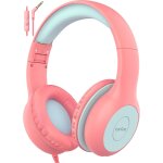 Yemaesre - casque supra - auriculaire pour enfants k1, certification cpc avec cble, son hd, limite de ...