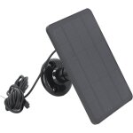 Yemaesre - panneau solaire 10 w pour caméra de sécurité, chargeur de panneau solaire pour pro 3 / pro ... Yemaesre - panneau solaire 10 w pour caméra de sécurité, chargeur de panneau solaire pour pro 3 / pro ...