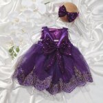 Ylsteed - robe en dentelle à gros n?ud pour bébé fille, tenues de photographie pour nouveau - né, bande ... Ylsteed - robe en dentelle à gros n?ud pour bébé fille, tenues de photographie pour nouveau - né, bande ...