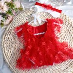 Ylsteed - tenues de photographie pour nouveau - né fille, barboteuse à fleurs brodées avec bande de sauna, ... Ylsteed - tenues de photographie pour nouveau - né fille, barboteuse à fleurs brodées avec bande de sauna, ...