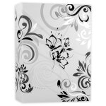 Zep eb46200w album photo et prot�ge - page noir, blanc 10 x 15 cm