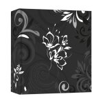 Zep umbria black 10x15 100 photos pocket album eb46100b