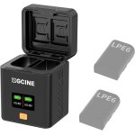 Zg cine ps - lpe6 botier de chargement pour batteries eos lp - e6 / e6n / e6nh / e6p charge rapide usb ...