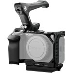 Zv - e1 cage pour appareil photo complet compatible avec sony zv - e1 kit lger avec rail nato et poigne ...