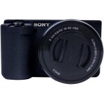 Zv - e10 etui de protection fin en caoutchouc de silicone souple pour appareil photo num�rique sony zv ...