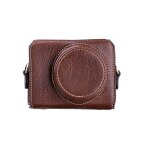 Zv1 pu cuir demi étui sac base couverture initié sangle pour sony zv - 1 caméra étui pour appareil photo ... Zv1 pu cuir demi étui sac base couverture initié sangle pour sony zv - 1 caméra étui pour appareil photo ...