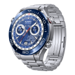 Huawei watch ultimate voyage blue / 48mm / gps / ecg / métal liquide à base de zirconium / bracelet en ... Huawei watch ultimate voyage blue / 48mm / gps / ecg / métal liquide à base de zirconium / bracelet en ...