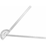 0 - 180 degrés rapporteur d'angle à tête ronde, multifonctionnel en acier inoxydable protractor angle, ... 0 - 180 degrés rapporteur d'angle à tête ronde, multifonctionnel en acier inoxydable protractor angle, ...