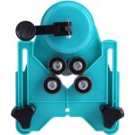 0. 2 - 3. 1inch / 4mm - 80mm rglable trpan de verre diamant scie diamant de scie ouverture titulaire ...