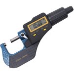 0 - 25mm / 0 - 1  microm�tre num�rique - 0, 001mm / 0. 00005?? haute pr�cision portable lcd micrometre ...