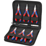 00 20 16 jeu de pinces �lectroniques avec outils pour travaux sur composants �lectroniques 7 outils 215 ...