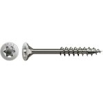 Spax - t - star plus t�te frais�e tf torx t20 inox a2 5x100 filet�e sur 61 - 100 pi�ces